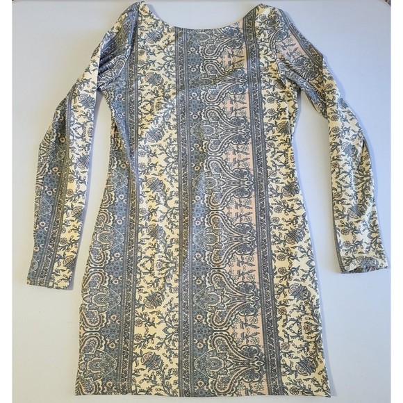 Honey Punch Dress Size L Mini Bodycon Soft - Picture 4 of 7